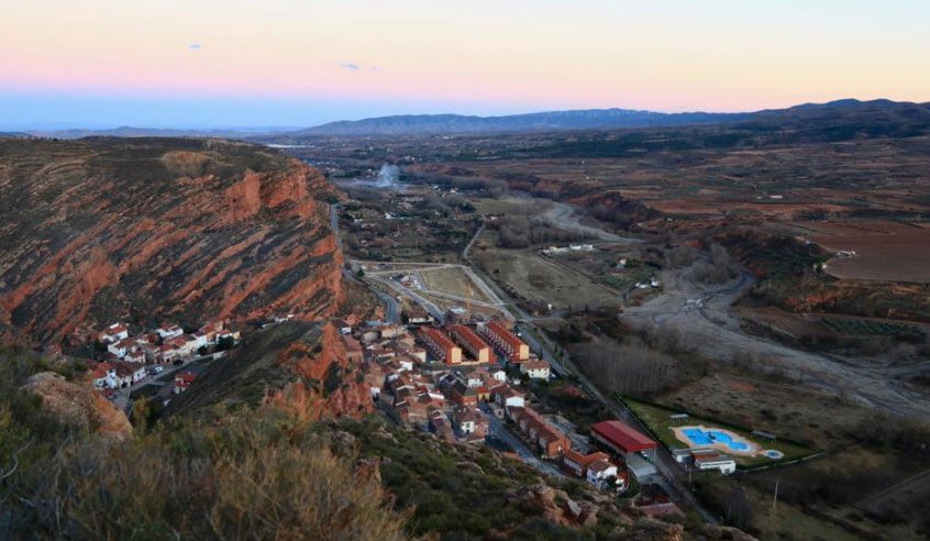 Mirador del Castillo de Herce, Spain